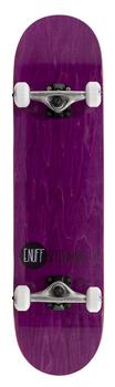 Enuff Logo purple stain skateboards complete